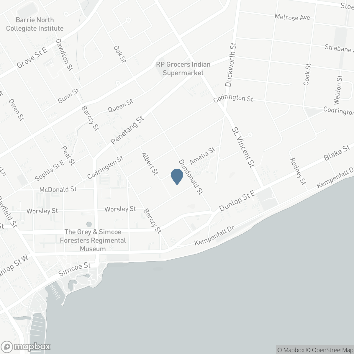 43 AMELIA STREET S, Barrie, Ontario L4M 1M5